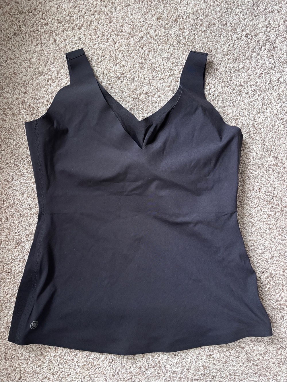 Honeylove LiftWear Smoothing Shapewear Tank Built-in Bra Womens Size Large Black - Picture 4 of 10